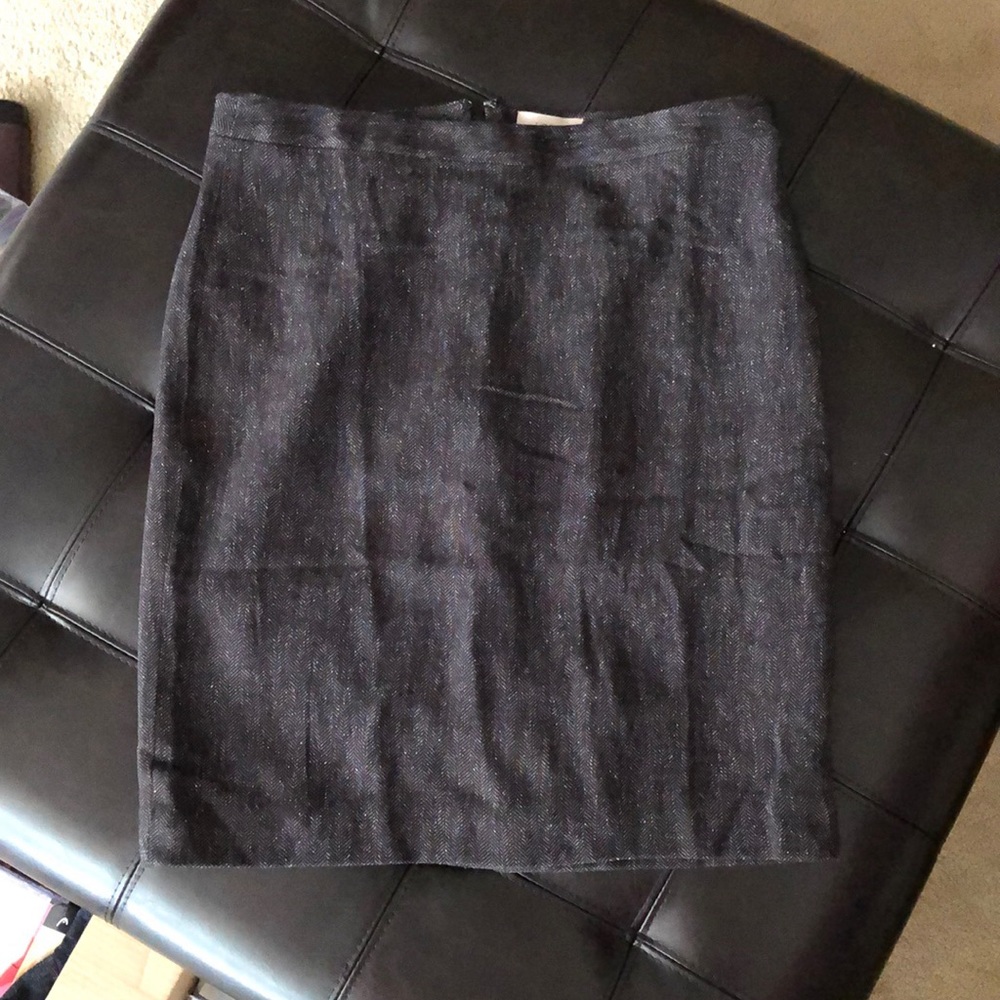 Skirt, dark brown, size 6